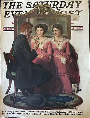 Norman Rockwell Original Magazine Cover Only. May 4 1929 • $12.99