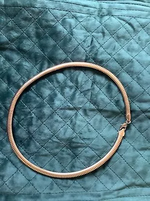 £5.99 • Buy Women Stainless Steel Necklace 3mm Herringbone Flat Chain