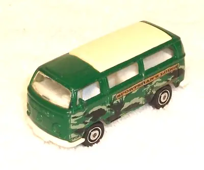 Matchbox 1970 Volkswagen Bus T2 2007 Mattel Diecast Toy Green Minivan 1:59 MB734 • $4.95