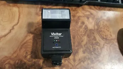 Vivitar Electronic Flash 2000 FAST FREE SHIPPING • $8.90