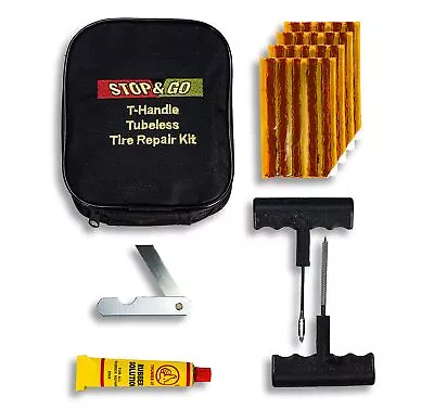 1020 25 Piece Tubeless Thandle Rope Plug Tire Repair Kit For Punctures Or Flats  • $21.79