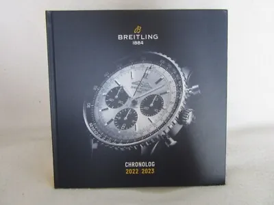 £22 • Buy Breitling 2022 - 2023. 197 Page UK Chronolog Hardback Catalogue/Brochure.