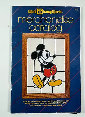 Vintage 1987 Walt Disney World Merchandise Catalogue Brochure Guide Epcot MICKEY • $16.99