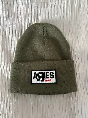 Authentic Vans Vault Aries Arise Beanie Hat Green Rare • £24.99