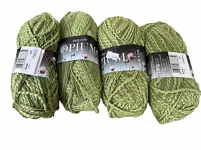 King Cole Opium Chunky Yarn Knitting • £4.99