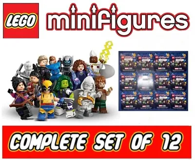 LEGO 71039 Marvel Minifigures Series 2 Complete Set Of 12. • $75
