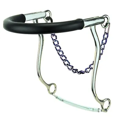 Reinsman Stage C Mechanical Hackamore With Rubber Covered Chain 953 • $76.13