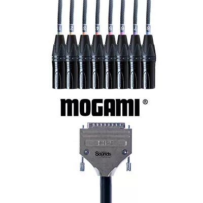 £85 • Buy D-Sub Serial DB25 To XLR Male | Mogami Analog Tascam 8 Way Multicore Snake Loom