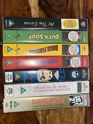 Marx Brothers VHS Collection. Includes Duck Soup. Includes 7 Films. Great Value! • £2.99