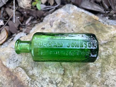 Wheaton Green Jaundice Bitter - Miniature Potion Medicine Bottle (#8) • $17