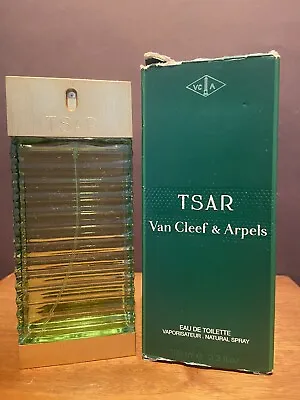 TSAR By Van Cleef & Arpels Men 3.3 Oz /100 ML Eau De Toilette Spray New Box RARE • $399.95