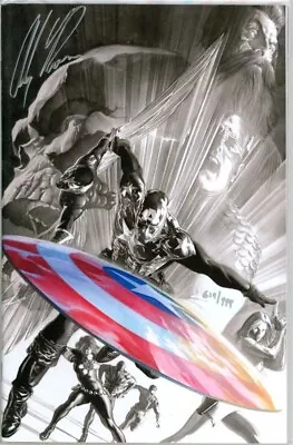 Captain America #600 Dynamic Forces Variant Signed Alex Ross Df Coa Marvel Movie • £79.99