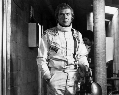 $6.75 • Buy Steve McQueen Holds Racing Helmet 8x10 Photo Le Mans