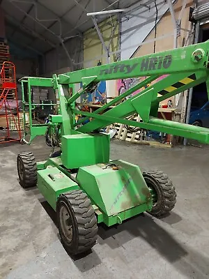 NIFTYLIFT HR10 Electric Cherry Picker Boom Lift Access Platform Scissor Lift • £8500