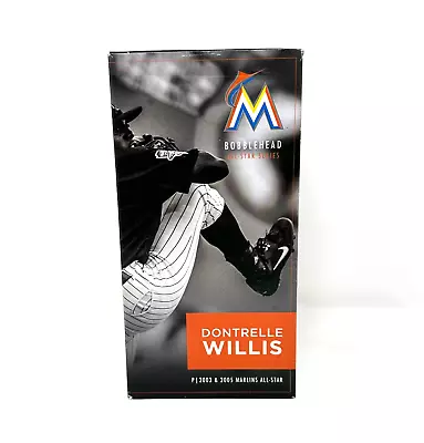 Miami Marlins Dontrelle Willis Bobblehead Stanley 2003/2005 All Star New In Box • $17.99