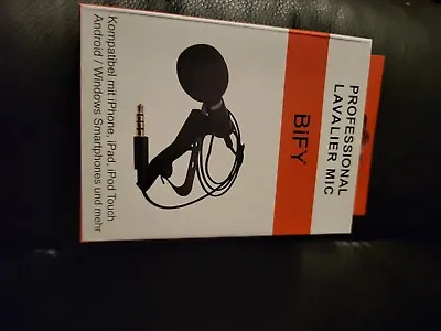 Professional Lavalier Mic (for IPhone IPad IPod Android/Windows Smartphones) • £5.49