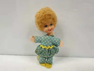 Vintage 1967 Mattel Mrs Beasley Play Doll Blue Japan • $19.99