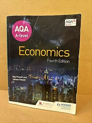 AQA A-level Economics Fourth Edition By Powell James Education TextBook - Used • £18.99