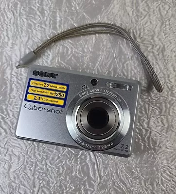 Sony Cyber-shot DSC-S730 7.2 MP Digital Camera FOR PARTS OR REPAIR • $14.95