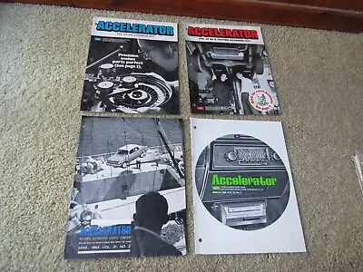 RARE NASCO GM HOLDEN ACCELERATOR MAGAZINE EH HK  X 4 No 2 No 2 No 2 No 8 . EH • $95