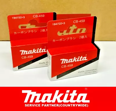 4Pcs Genuine Makita TMC3010C TMC3000C Oscalating Multitool Carbon Brushes CB459 • £9.86