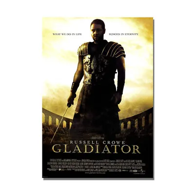 Gladiator Movie Poster Wall Art Film Print Painting Home Room Decoration 24x36 • $5.26