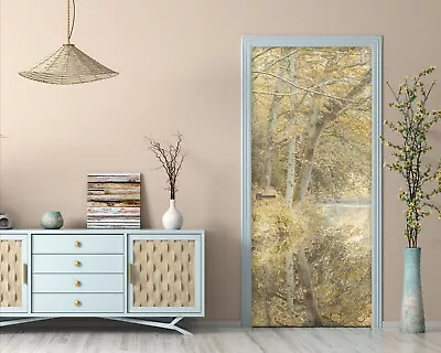 £84.77 • Buy 3D River Tree A1103 Door Wall Mural Photo Wall Sticker Decal Assaf Frank Sinsin