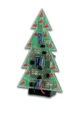 VELLEMAN Kit Electronic Christmas Tree With 16 LEDs MK100 Xmas Gadget • $6.99