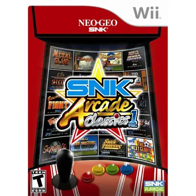 SNK Arcade Classics Vol. 1 - Wii Game • $14.29
