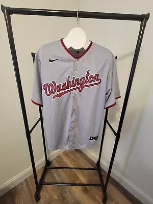 NIKE MLB Washington Nationals Juan Soto #22 Grey Men's Jersey • $79.99