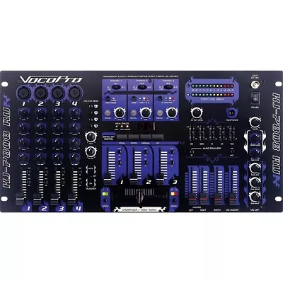 VocoPro KJ-7808RV Pro DJ And Karaoke Mixer • $589