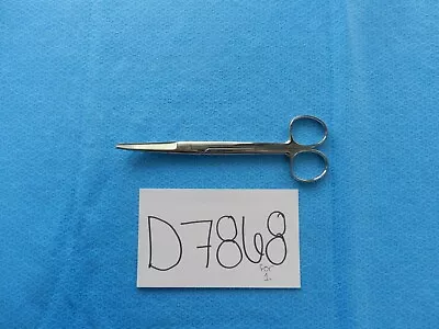 D7868 V. Mueller Mayo Curved On Flat Surgical Scissors 17.1cm Length SU1811 • $40