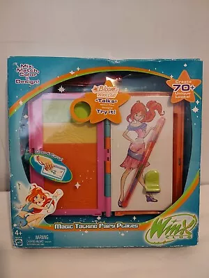 2004 Winx Club Magic Talking Fairy Plates Drawing Art Playset 70+ Unique *NEW* • $34.95