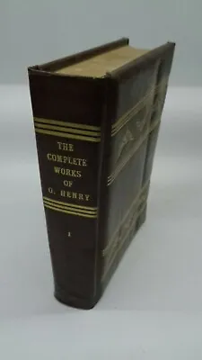 The Complete Works Of O. Henry Leather Bound Hardback Volume I 1953 • $7.99