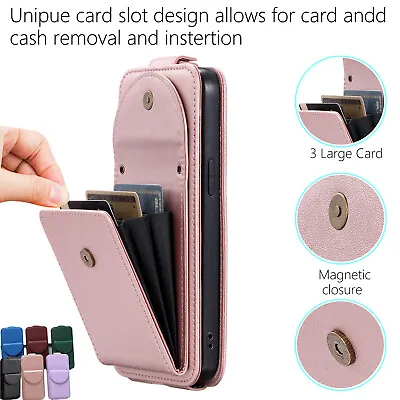Case For LG Q60 V60 K50 K40 G7 Shockproof Flip Leather Wallet Holder Phone Cover • $16.08