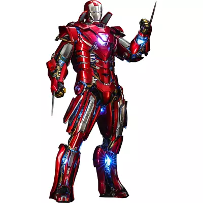 Iron Man 3 - Silver Centurion Armor Suit-Up 1:6 Scale 12  Diecast Action Figure • $749.99