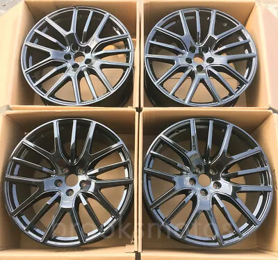 For Maserati Levante 20  Wheels Rims 20x9 Gloss Black Full  • $1099