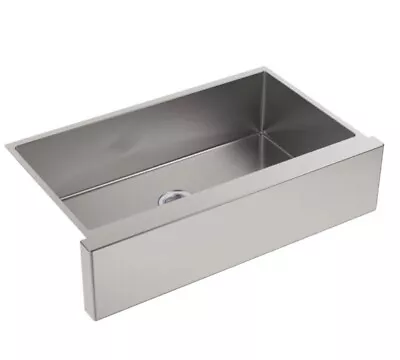 KOHLER K-5415-NA Strive Self-Trimming Farmhouse Sink Undermount Stainless Steel • $300