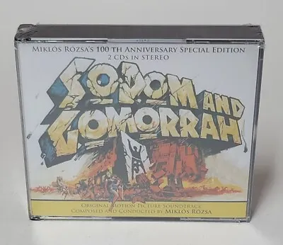 Sodom And Gomorrah - Original Motion Picture Soundtrack - CD Set - New • $19.99
