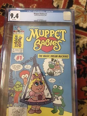 CGC 9.4 MUPPET BABIES #1 Harvey Comics 1992 The Magic Dream Machine • $31.99