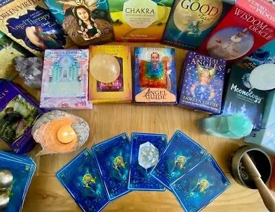 Psychic Angel Oracle Tarot 5 Card Reading- Experienced Reader & Guidance • £7.99