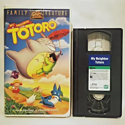 My Neighbor Totoro - Family Feature (VHS 1994) - English Language Version • $19.99