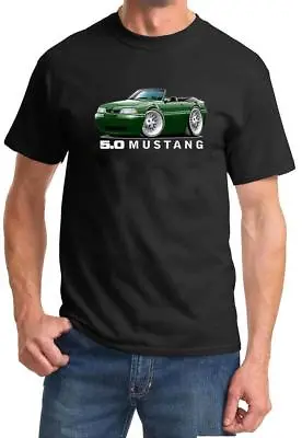 1987-93 Ford Mustang 5.0 LX Convertible Full Color Tshirt NEW FREE SHIPPING • $20