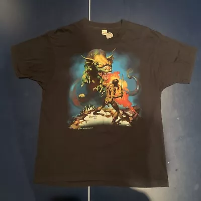 $1999.99 • Buy Vintage Rare Screen Stars XL Boris Vallejo Conan The Barbarian 1986 Shirt 