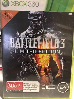 XBOX 360 Battlefield 3 LIMITED EDITION (2 Disc) • $4.89