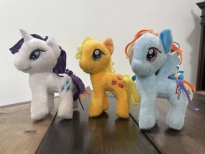 My Little Pony Friendship Is Magic TY 7” Plush Lot Of 3 Pony’s • $15