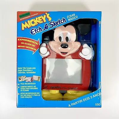 Vintage ETCH A SKETCH Mickey Mouse Ohio Art 1991 - BOXED & SEALED • $44.81