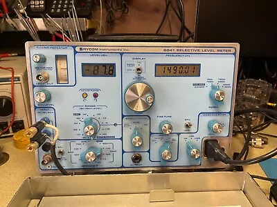 Vintage RYCOM Instruments 6041 Selective Level Meter Voltmeter • $150