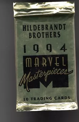 1994 Fleer  Marvel Masterpieces Hobby 10 Card Sealed Pack Holpfoil ? • $10.50