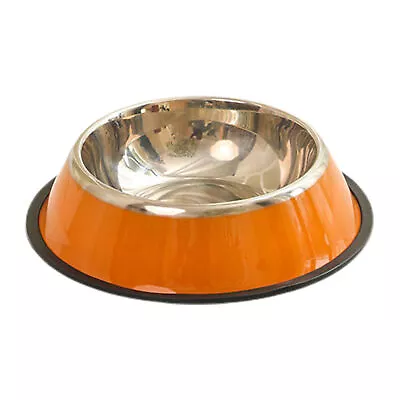 Stainless Steel Dog Food Dishes Stainless Steel Non-Skid Pet Dog Water Workable • $12.68